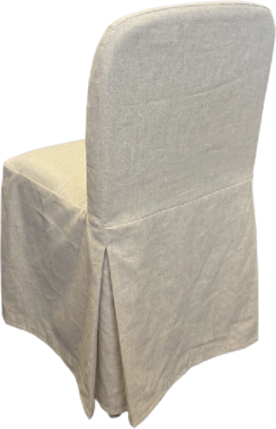 Gentle Seat als fertig bezogener Stuhl in Seitenansicht